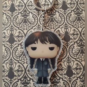 NWOT - Wednesday Adams key ring new